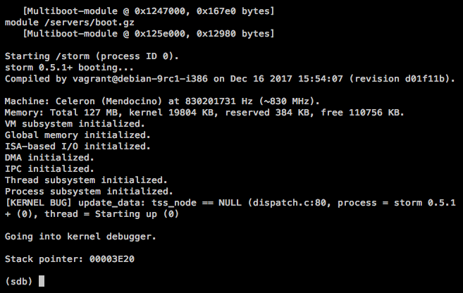 KERNEL BUG: update_data: tss_node == NULL (dispatch.c:80, process = storm 0.5.1